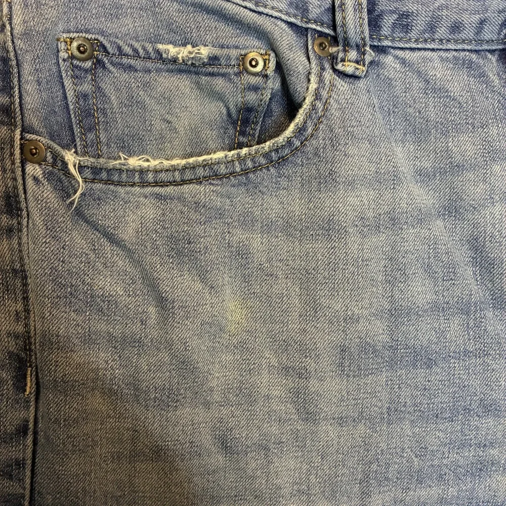 Vtg Banana Republic Mens Boot Cut Jeans 35x32 Casual Normcore Distressed Basic